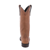 Ladies Cognac Bison Cowboy Boots Mini Vibram Sole