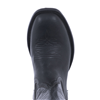 Ladies 15" Black Bison Cowboy Boots MIni Vibram Sole