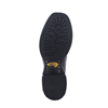Ladies 15" Black Bison Cowboy Boots MIni Vibram Sole