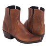 Ladies Shorty British Tan Boot