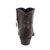Ladies Nicotine Ostrich Short Boots Mini Vibram Sole