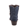 Ladies  Buckstitch Break Goat Blue Shorty Boots