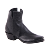 Ladies Shorty Black Smooth Ostritch Boot