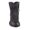 Ladies Black Break and Python Shorty Boots