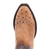 Ladies 13" Canella Goat Ostrich Tipped Cowboy Boots