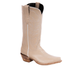 Ladies 13" Bone Kidskin Winn Stitch Cowboy Boot