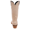 Ladies 13" Bone Kidskin Winn Stitch Cowboy Boot