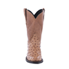 Ladies 10" Brandy Full Quill Ostrich Cowboy Boot MV Sole