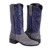 Ladies 13" Elephant Purple Extreme Inlay Cowboy Boots