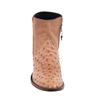 Mens Short Zip Brandy Brucito FQ/Brandy Brucito Smooth Ostrich