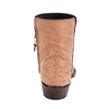 Mens Short Zip Brandy Brucito FQ/Brandy Brucito Smooth Ostrich