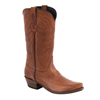 Ladies 13" British Tan Aniline Winn Cowboy Boots
