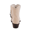 Ladies Shorty Bone Kidskin Boots