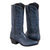 Ladies 13" Blue Diablo Boots with Winn Stitch
