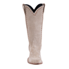 Ladies 13" Tan Roughout Buckstitched Cowboy Boot