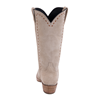 Ladies 13" Tan Roughout Buckstitched Cowboy Boot