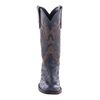 Ladies Cowboy 12-2 Navy CC FQ Ostrich/Canella Goat Fern Inlay