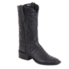 Ladies 12" Black Caiman Mad Dog Fern Cowboy Boots