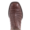 Ladies 12" Cigar Caiman Canella Goat Fern Cowboy Boot