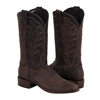 Ladies 12" Tobac Goat Winn Stitch Cowboy Boot