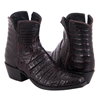 Ladies Short Black Cherry Caiman Boot