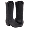 Ladies 13" Black Mad Dog Winn Cowboy Boots
