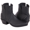 Ladies Black Mad Dog Short Boots