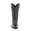 Ladies 12" Black Alligator Aniline Cowboy Boots