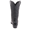 Ladies 12" Black Alligator Aniline Cowboy Boots