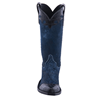 LADIES 13-2 BLUE BREAK BLACK NILE FERN CL, WT, HF FULL BLACK BUCKSTITCH COWBOY BOOT