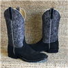 MENS BLACK BURNS CUSTOM ELEPHANT BOOT