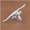 Large Steer Hat Pin