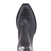 Ladies Black Gator Butterfly Cowboy Boots
