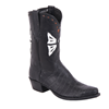 Ladies Black Gator Butterfly Cowboy Boots
