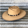 CARAMEL TOULIP WITH WHIPSTITCH