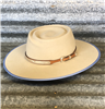 BONE TULIP WITH BOUND EDGE AND MONTIE MONTANA