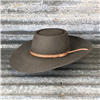 SLATE ELKO BUCKAROO WITH ANTIQUE BROWN BASKET STAMP SLINGSHOT BAND