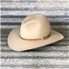 LOW GUS BELLY CURL 3.75" CHAMPAGNE WITH NATURAL WILDROSE HATBAND