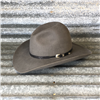 LOW GUS BELLY CURL 3.75" CHARCOAL WITH BLACK WILDROSE HATBAND