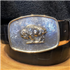 Colt 14K Bison Western Buckle