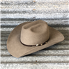 NATURAL COWBOY SHOVEL WITH SST CHOCOLATE ALLIGATOR BAND
