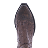 Ladies Antique Kango and Ostrich Hand Tooled Short Boot