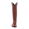 Ladies 16" Cognac Full Quill Ostrich Cowboy Boots