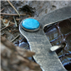 Hart Turquoise Stone Crosshatch Buckle