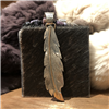 Sunset trails Heron Feather Pendant