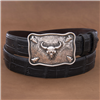 Henry Mountain Arrowhead Skull Western Buckle