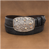 Kit 14K Gold Floral Overlay and Border Buckle