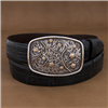 Kit 14K Gold Floral Overlay Buckle