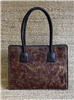 ROSAL COGNAC HANDBAG