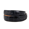 Black Alligator Billeted 1 1/2" Belt